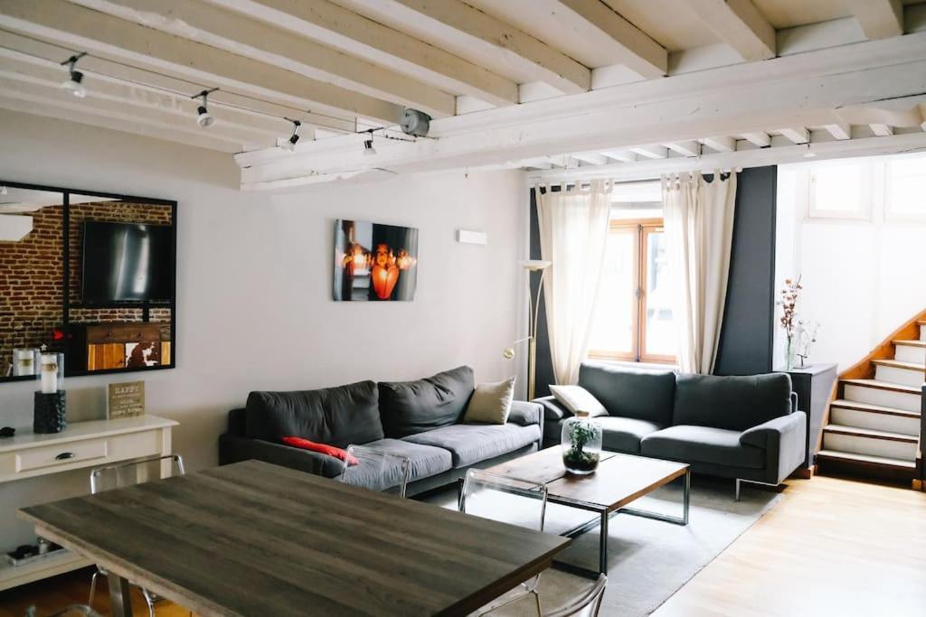 Magnifique Duplex De 90M² Au Coeur De Lille Apartment Bagian luar foto
